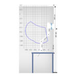 Alsident System 100 sugearm 1040mm vaegmontage maal