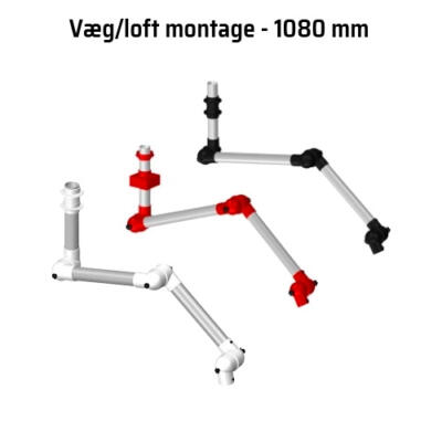 Alsident System 50 sugearm 1080 mm vaeg loft montage