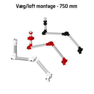 Alsident System 50 sugearm 750 mm vaeg loft montage