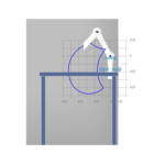 Alsident System 63 sugearm 530 mm maal