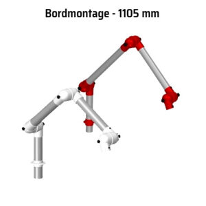Alsident System 75 sugearm 1105 mm Bordmontage