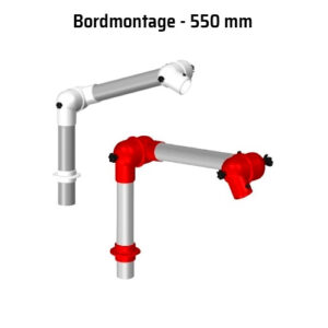 Alsident System 75 sugearm 550 mm Bordmontage
