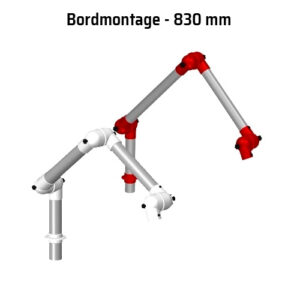 Alsident System 75 sugearm 830 mm Bordmontage 1