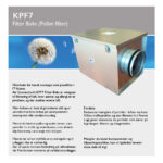 Filterboks X3 til F7 pollenfilter 2