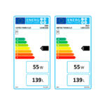 Metro Therm model 160 centralvarmebeholder energi label