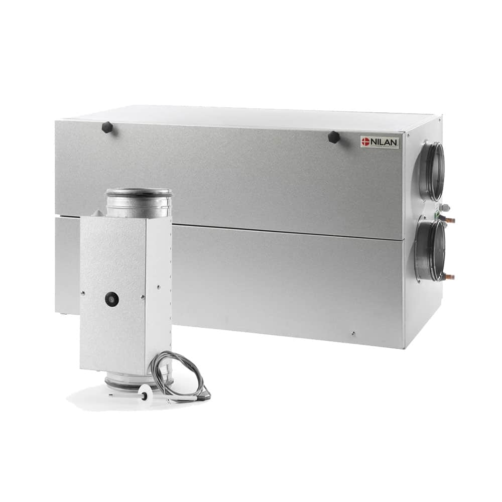 Nilan Comfort 300 LR - inkl. HMI Touch - Inkl. ekstern forvarmeflade