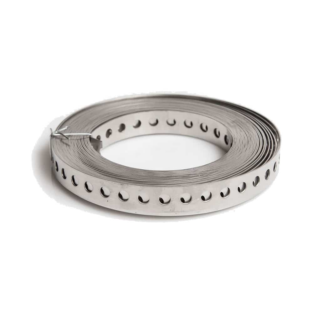 Patentbånd galvaniseret 17 X 0,8 á 10 meter