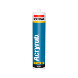 Soudal Acryrub Acrylfugemasse frostsikker graa 310 ml