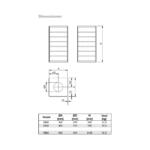 CKA dimensioner 1