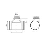 Lindab Safe T roer TU dimensioner