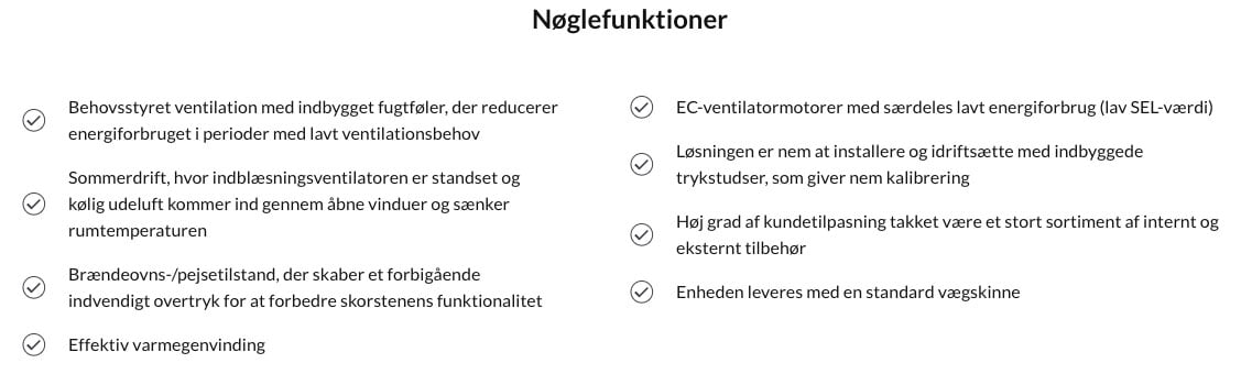 Dantherm hcv 700 ventilationsanlæg