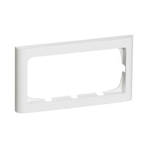 FUGA ramme Softline 63 2x2 modul indsats Vandret Hvid