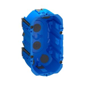 LK FUGA Air forfradaase 2 modul Blaa 49 mm