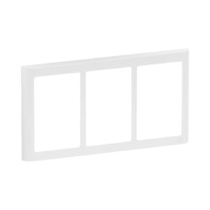 LK FUGA SOFT designramme 3x1½ modul Lodret Hvid
