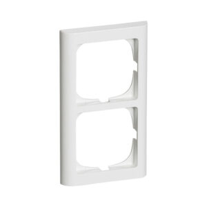LK FUGA Softline 63 ramme 2 modul Hvid