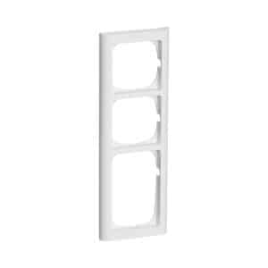 LK FUGA ramme Softline 63 3½ modul Hvid
