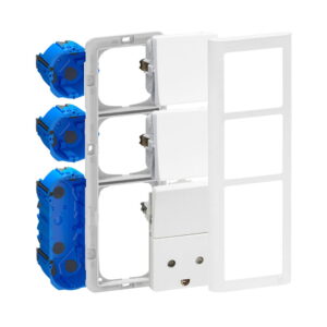 LK FUGA 15 modul stikkontakt og 2 x 1 pol afbryder
