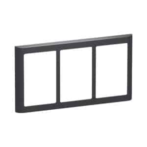 LK FUGA SOFT designramme 3x1½ modul Lodret Koksgraa