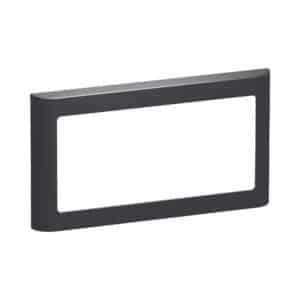 LK FUGA SOFT designramme for 2 modul indsats Vandret koksgraa