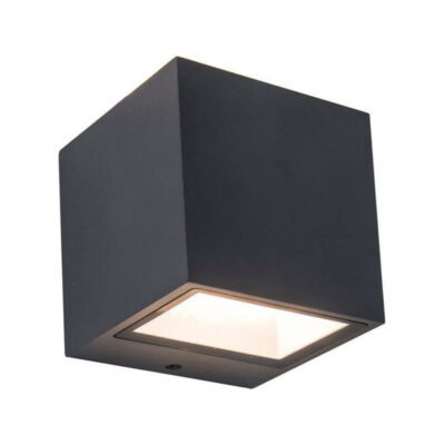 GEMINI vaeglampe sort LED