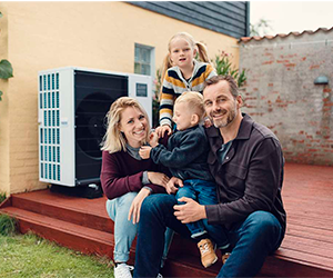 Varmepumpe pakkeløsning