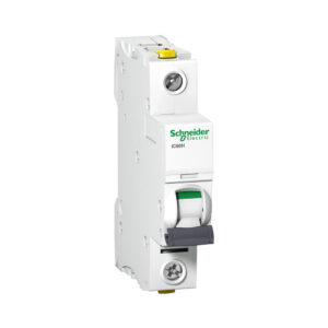 Acti9 iC60H 1P 10A Dobbelt terminal B karakteristik 10 16kA 230V Bredde 18mm