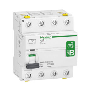 Fejlstroemsafbryder ACDC RCCB HPFI 4P 40 A 30 mA type B specielt designet til EV Electrical Vehicle lader produkt