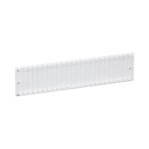 Daeksel for afblaending for 6 M36 enheder hvid produkt