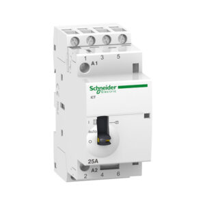 Kontaktor iCT 25A 4NO 230VAC onoff modulkontaktor bredde 36mm produkt