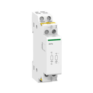 Udkoblingsspole iACTp 220 240VAC med 2 separate kredse bredde 18 mm produkt