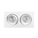 Junistar Lux Square 2XHvid 3000K produkt