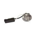 Luna LP 230V Daempbar Flimmerfri 6.2W 3000K Ra95 IP44 Boerstet Alu Rund. produkt