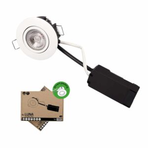 Luna LP 6.2W 3000K Mat Hvid 6 pak produkt