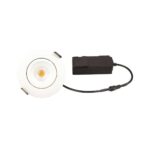 Luna LP Elite 230V Daempbar Flimmerfri 54W 3000K Ra90 380lm IP44 Mat Hvid Rund produkt