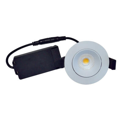 Velia Low Profile Downlight 55W 4000K mat hvid rund produkt