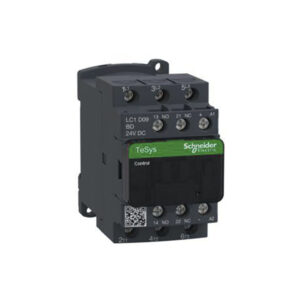 TeSys D kontaktor LC1D09BD 3P 9A AC 3 4kW@400V 1NO1NC hjaelpe kontakt 24V DC spole produkt