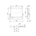 Philips CoreLine Tempo Projektør Medium BVP125 12000lm740 98W IP65 IK08 Asymmetrisk1 produkt