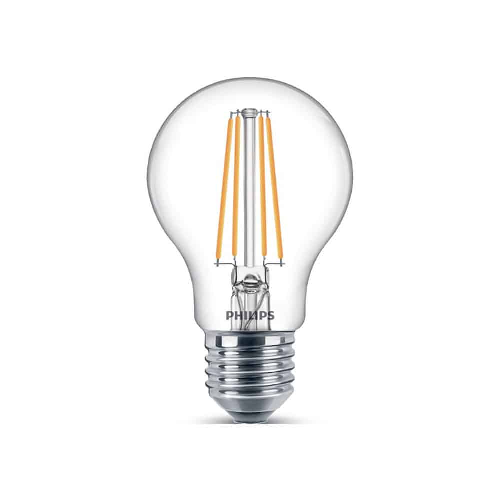 Philips corepro led standard 7w (60w) e27 ww a60 klar glas produkt