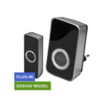 TREND Dørklokke DESIGN sort plug in1 produkt