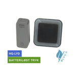 TREND Dørklokke PREMIUM BLUU1 koksgrå batteri3 produkt