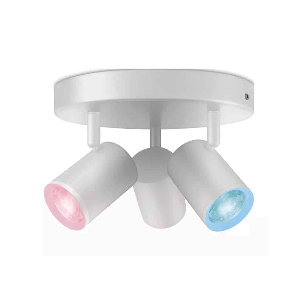 WiZ Imageo Spot Colors 1035lm 3x5W 922 965 230V Rund Hvid produkt