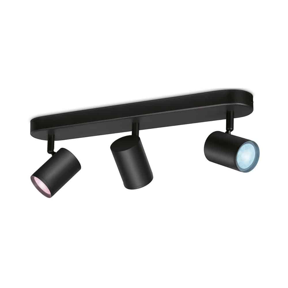 WiZ Imageo Spot Colors 1035lm 3x5W 922 965 230V Sort produkt