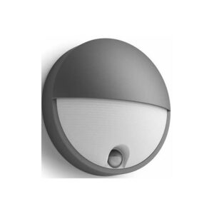 myGarden Capricorn Væglampe Antracitgrå 1x6W 230V IP44 Bevægelsessensor produkt