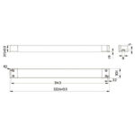 24V LED Driver 150W IP20   Snappy Long1 produkt