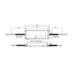 24V LED Driver 75W IP67   Mean Well Dali1 produkt