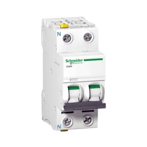 Acti9 Automatsikring iC60N, 1P+N 13A C, med dobbelt terminal, 36 mm produkt