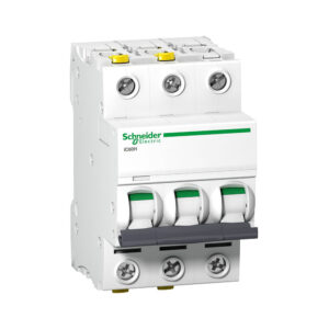 Acti9 iC60H 3P 20A Dobbelt terminal C karakteristik 1016kA 230V Bredde 54mm produkt