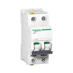 Acti9 iC60N 2P 4A Dobbelt terminal D karakteristik 610kA 230V Bredde 36mm produkt