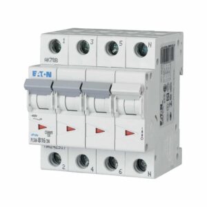 Automatsikring 16A 3P+N C 4M 6KA produkt