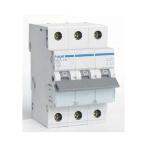 Automatsikring 3 polet 6KA C 10A 3M produkt